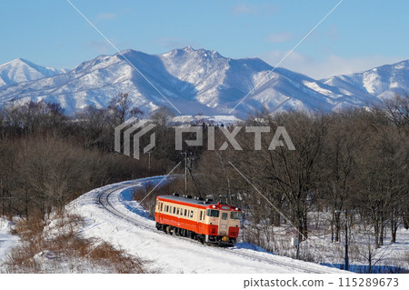 冬季十勝運行的普通列車 115289673
