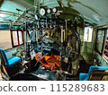 Engine room of steam locomotive 115289683