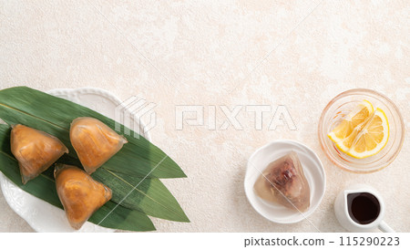 zongzi crystal rice dumpling ice rice dumpling dragon boat festival zongzi crystal rice dumpling チマキ dragon boat festival 115290223