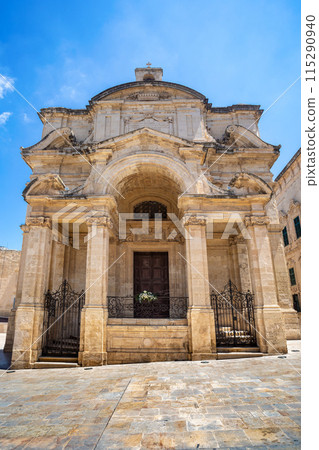 The Church of St Catherine of Alexandria. Valletta. Cultural heritage of Malta The Church of St Catherine of Alexandria. Valletta. Cultural heritage of Malta 115290940