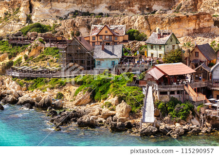 Whimsical Popeye Village in Malta 115290957