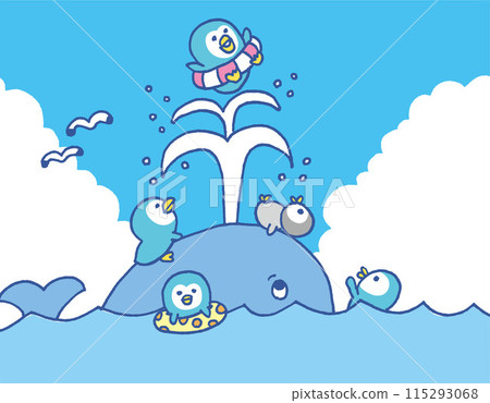 圓滾滾、搞笑又可愛的企鵝家族 115293068