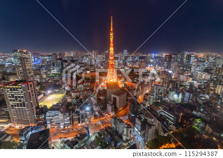 《東京》東京城市夜景/東京市中心 《東京》東京城市夜景/東京市中心 115294387