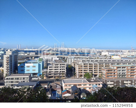 橫濱港景山公園的風景 橫濱港景山公園的風景 115294958