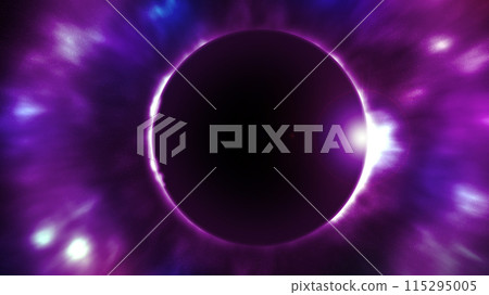 日食的圖像插圖 115295005