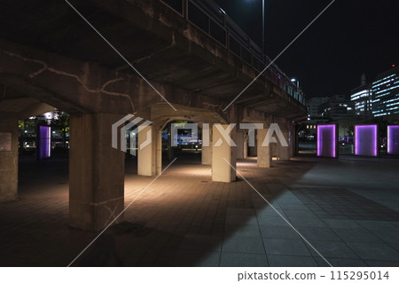 Minato Mirai night view: Zo-no-hana Park 115295014