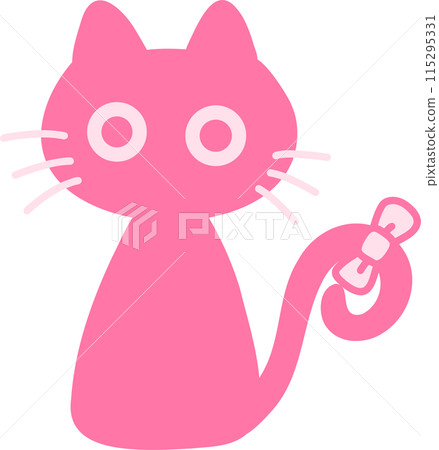 Cute Coquette Cat 115295331