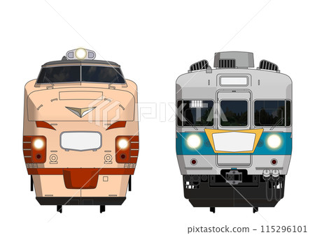Osaka train No.5_485 series / 153 series Osaka train No.5_485 series / 153 series 115296101