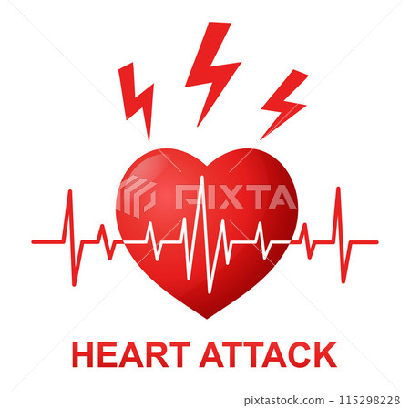 Heart attack, heartbeat pulse rhythm, heartache, cardiac failure stroke, cardiovascular disease medical treatment icon. ECG cardiogram. Cardio hypertension. Health care. Stress, love problem. Vector Heart attack, heartbeat pulse rhythm, heartache, cardiac failure stroke, cardiovascular disease medical treatment icon. ECG cardiogram. Cardio hypertension. Health care. Stress, love problem. Vector 115298228
