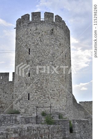 Remains of Historic Belgrade Fortress in Kalemegdan park in Belgrade, Serbia Remains of Historic Belgrade Fortress in Kalemegdan park in Belgrade, Serbia 115298260