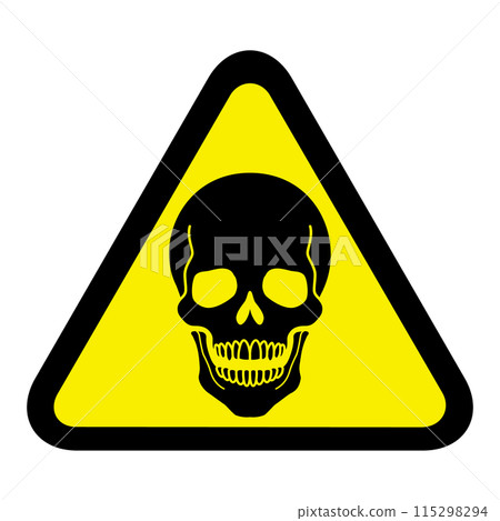 Skull sign Skull sign 115298294