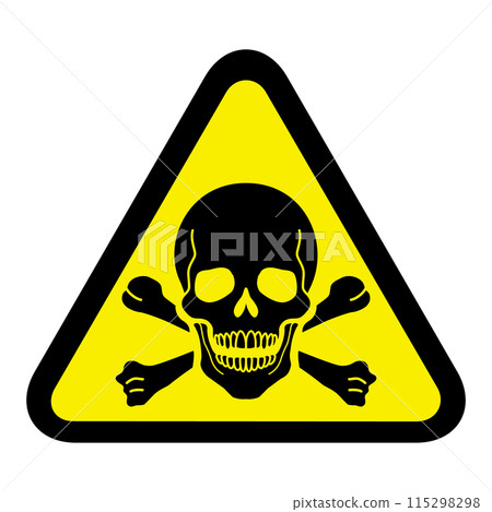 Skull sign 115298298