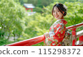 一個穿著和服的女人 115298372