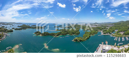 May 13 2024 Kujuku shima Islands, Sasebo City, Japan 115298683