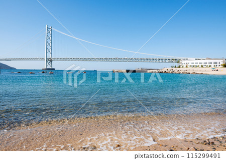 明石海峽的景色 明石海峽的景色 115299491