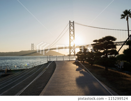 傍晚的明石海峽 傍晚的明石海峽 115299524