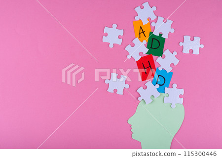 ADCH concept with human mind and brain 115300446
