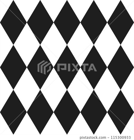 Alice in Wonderland seamless pattern 115300933