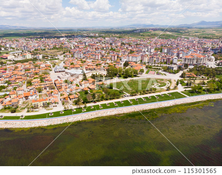Aerial photo of Beysehir, Turkey 115301565