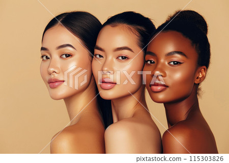 Soothing Beauty: Spa-inspired Portraits of Joyful Women 115303826