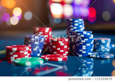 High Stakes Roulette Game in Progress High Stakes Roulette Game in Progress 115304670