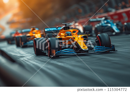 Sleek Speed: Formula 1 Racing Machines Sleek Speed: Formula 1 Racing Machines 115304772