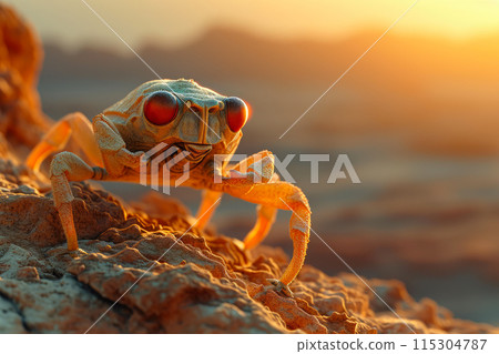 Martian Fossil: An Ancient Life Form Revealed 115304787