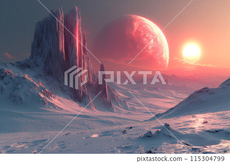 Exoplanetary Expedition: Unveiling the Unknown 115304799
