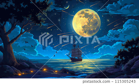 Moonlit Bounty: Pirate's Dream 115305243