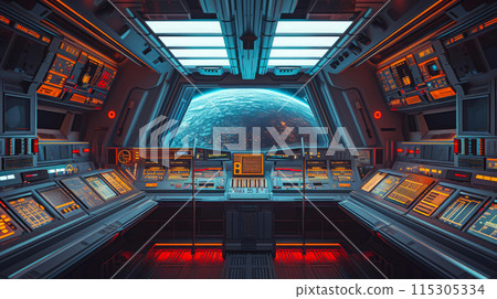 Future Frontier: Cyberpunk Starfleet Interface 115305334