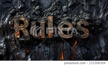 Coal Policy and Regulation concept art poster. 115306344