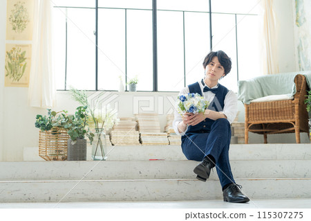 新娘新郎捧花 115307275