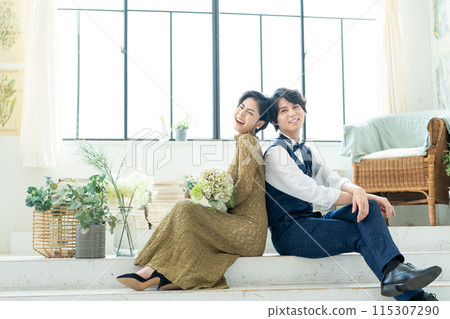 新娘婚禮新娘和新郎 115307290