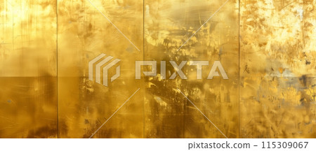 具有金色金屬質感的抽象背景 具有金色金屬質感的抽象背景 115309067