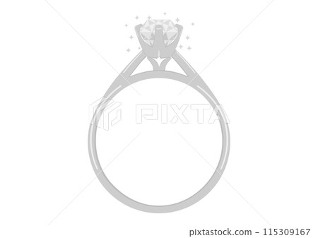 閃閃發光的鑽石戒指 閃閃發光的鑽石戒指 115309167