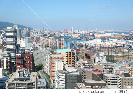 Kobe cityscape Kobe cityscape 115309543