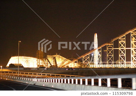 夜間巡遊、長島溫泉浴場、伊勢海灣大道【三重縣桑名市】 夜間巡遊、長島溫泉浴場、伊勢海灣大道【三重縣桑名市】 115309798