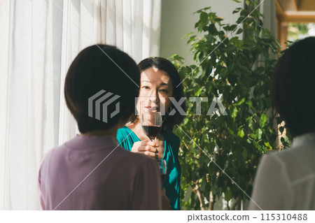 home party, female, females 115310488