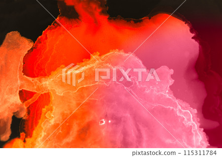 Fire Explosion Thunder Rage Game Magma 115311784