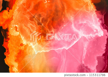 Fire Explosion Thunder Rage Game Magma 115311786