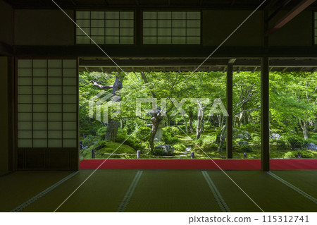 Kyoto Enkoji Temple - Beautiful fresh greenery at Jyugyu Garden 115312741