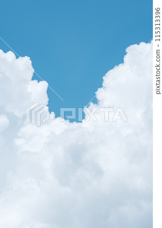 Summer blue sky Summer blue sky 115313396