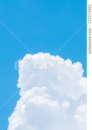 Summer blue sky 115313401