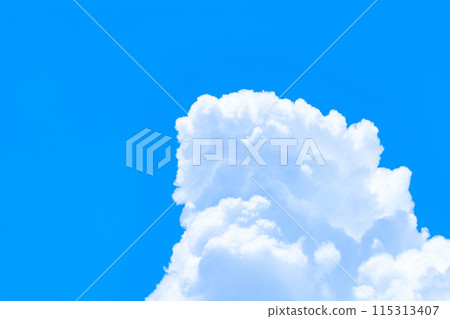 Summer blue sky Summer blue sky 115313407