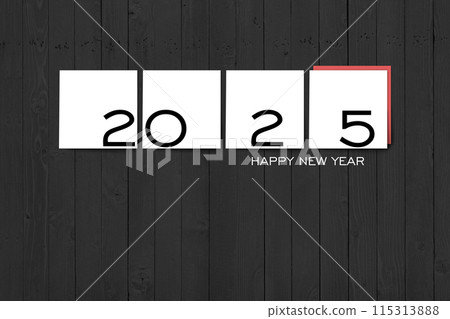 2025 Happy New Year Concept  Series  115313888