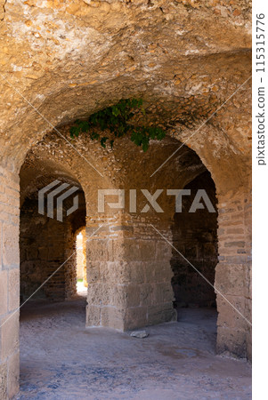 Ruins of Antonine Baths at Carthage, Tunisia Ruins of Antonine Baths at Carthage, Tunisia 115315776