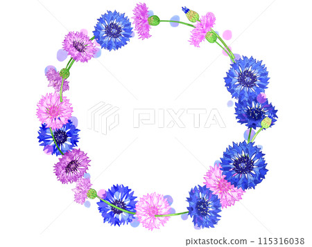 矢車菊花環 115316038