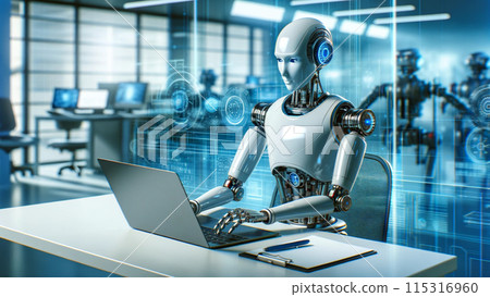 AI取代辦公室職員的工作 AI取代辦公室職員的工作 115316960