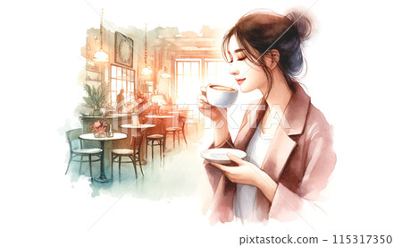 水彩畫的女人 水彩畫的女人 115317350