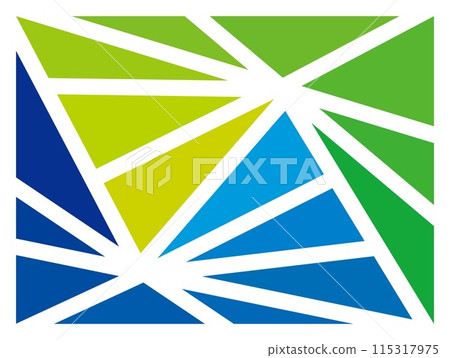 Geometric pattern, triangle, gradation Geometric pattern, triangle, gradation 115317975